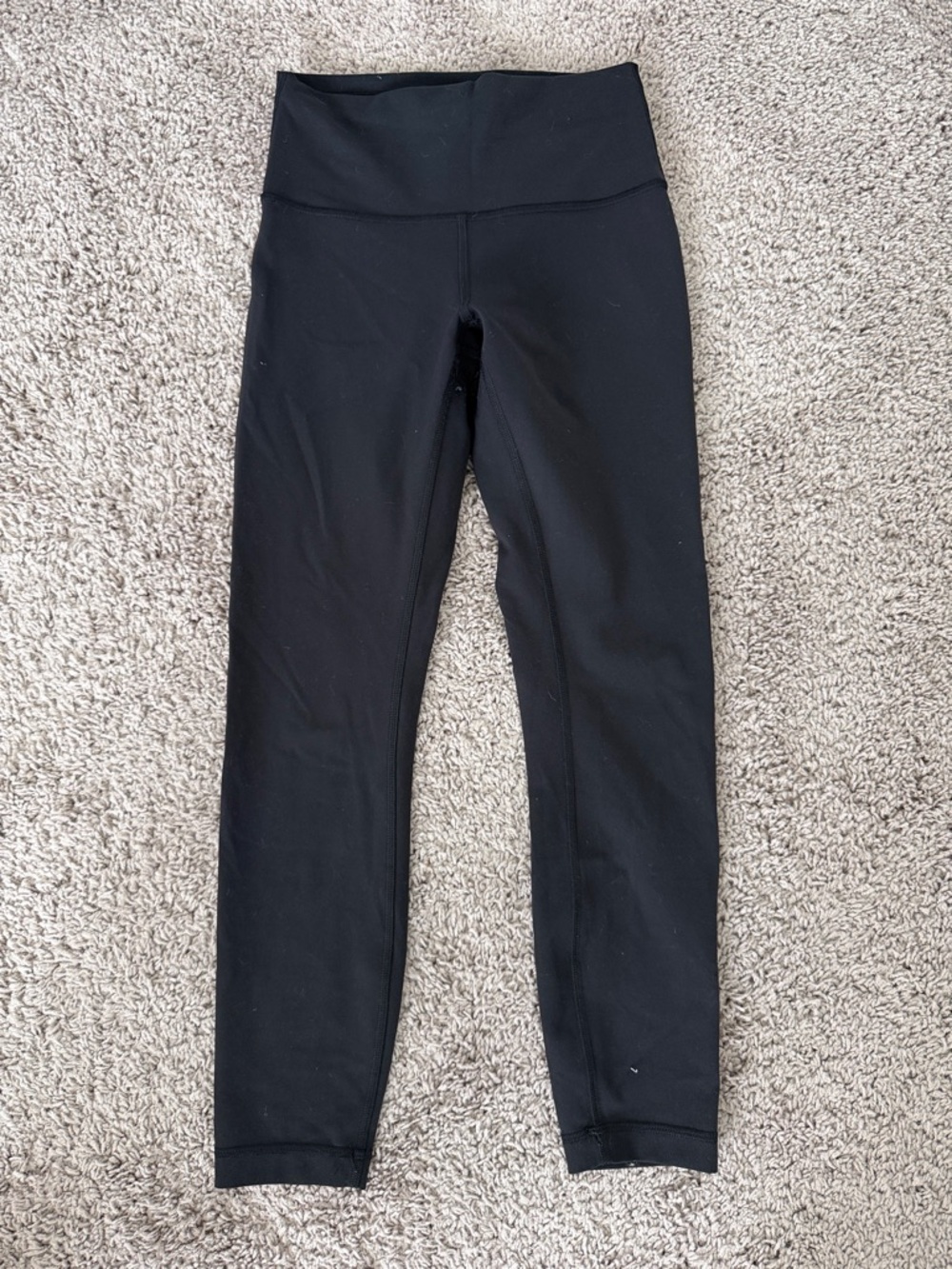 Lululemon Black 7/8” high waisted leggings
